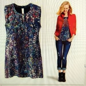 CAbi Stained Glass Keyhole Tank